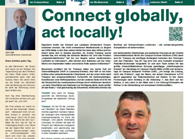 Connect globally – act locally!