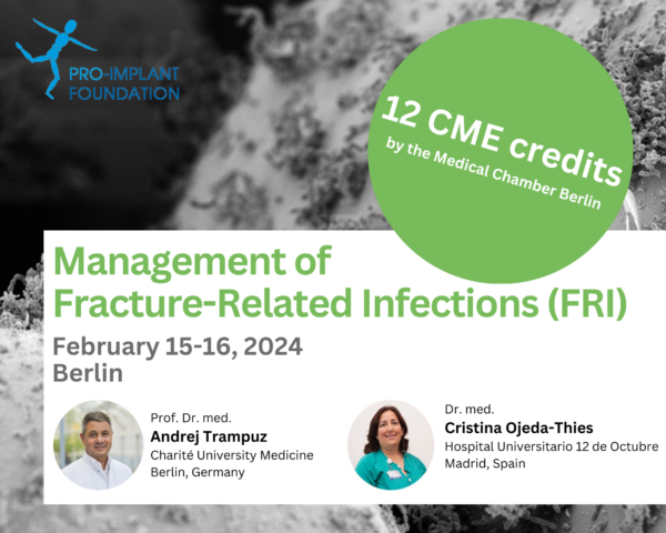 Workshop On Management Of Fracture-Related Infections (FRI) (15feb-16feb-2024))