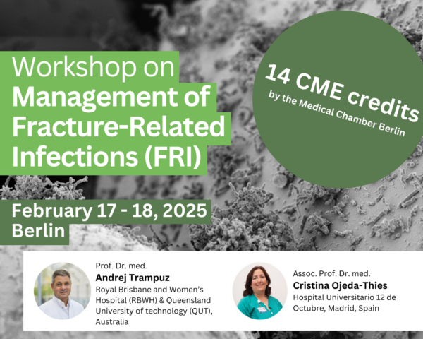 Workshop on Management of Fracture-Related Infections (FRI) (17Feb-18Feb-2025)