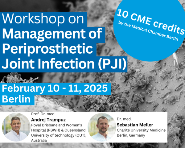 Workshop on Management of Periprosthetic Joint Infection (PJI) (10Feb-11Feb2025)