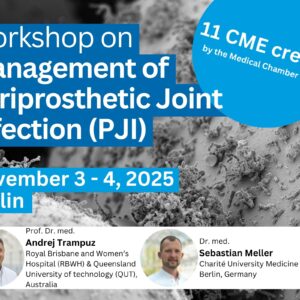 Workshop on Management of Periprosthetic Joint Infection (PJI) (03Nov-04Nov2025)