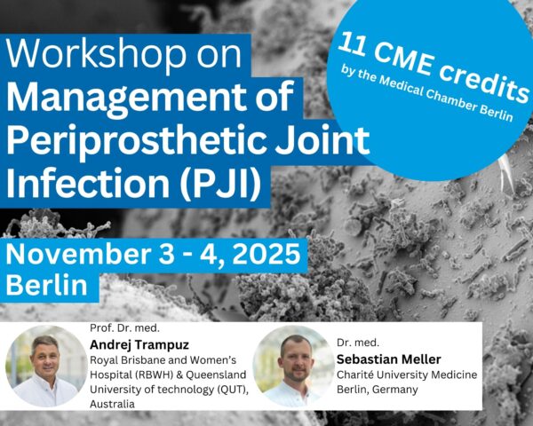 Workshop on Management of Periprosthetic Joint Infection (PJI) (03Nov-04Nov2025)