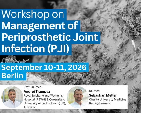 Workshop on Management of Periprosthetic Joint Infection (PJI) (10Sep-11Sep2026)
