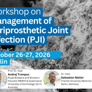 Workshop on Management of Periprosthetic Joint Infection (PJI) (26Oct-27Oct2026)